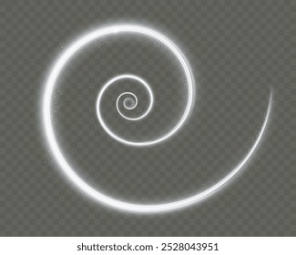 
Light spiral.Hypnosis effect from light.Vector illustration.