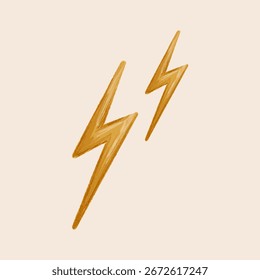 Salpicadura de luz Dibujo a mano Textura Ilustración Clip Arte