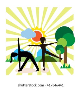 Light Sport illustration Template