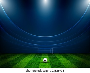 light of stadium vector design