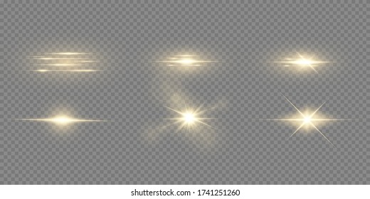 Light star gold png. Light sun gold png. Light flash gold png. vector illustrator.