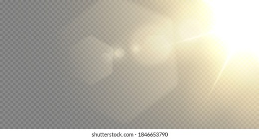 Light star gold png. Light sun gold png. Light flash gold png. vector illustrator.