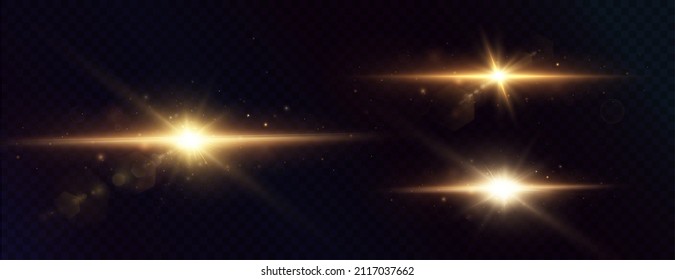 Light star gold png. Light sun gold png. Light flash gold png. vector illustrator.