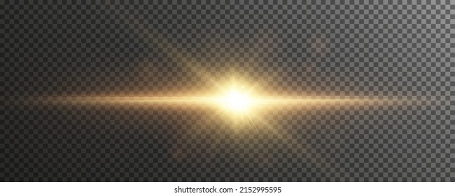 Light star gold png. Light sun gold png. Light flash gold png. vector illustrator.	
