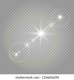 Light star white png. Light sun white png. Light flash white png. vector illustrator.