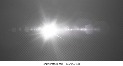 Light star white png. Light sun white png. Light flash white png. vector illustrator.