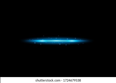 Light and starlight effect isolated on transparent background vector eps 10 illustration