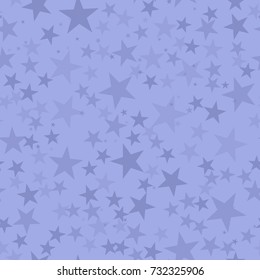 Light stars seamless pattern on purple lovely background.