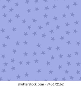 Light stars seamless pattern on purple pretty background.