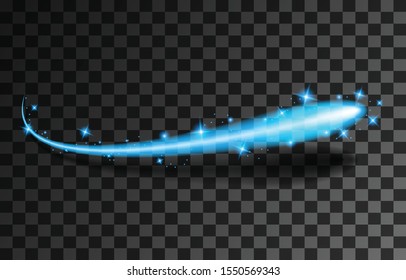 Light streak fast effect. Abstract background speed.