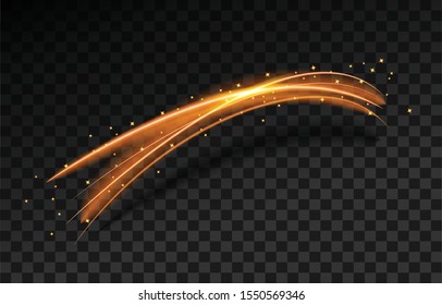 Light Streak Fast Effect. Abstract Background Speed.