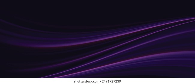 Light streak, fast speed motion, neon glowing light, blurred lines, abstract background, 3d rendering