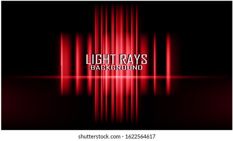 Light and stripes moving fast over dark background.design of the light effect. Vector blur in the light of radiance