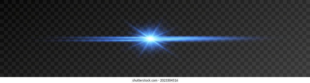 Light And Stripes Moving Fast Over Dark Background.design Of The Light Effect. PNG. Vector Illustration