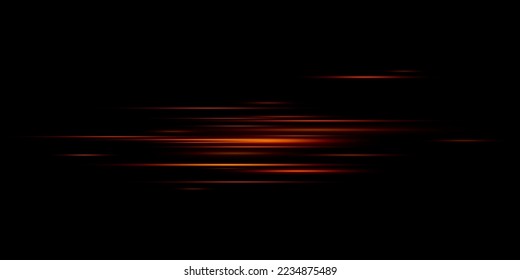  La luz y las rayas se mueven rápidamente sobre el fondo oscuro.