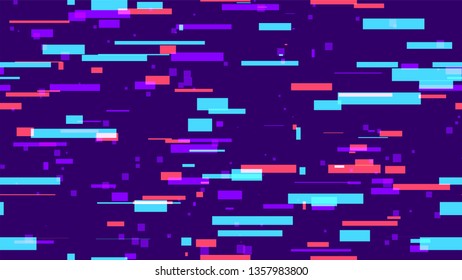 Light Stripes Seamless Neon Tech Background. Futuristic Dynamic Texture. Sporty Pattern with Neon Stripes. Dynamic Rays Cover Background.