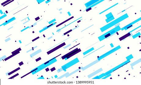 Light Stripes Seamless Neon Tech Background. Bright Rectangle Shapes Texture. Sporty Pattern with Neon Stripes. Dynamic Rays Cover Background.