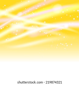light strokes like rays on yellow background
