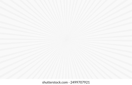 Light sunburst background. Spiral lines