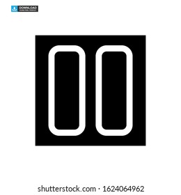 light switch icon isolated sign symbol vector illustration - high quality black style vector icons

