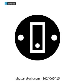 light switch icon isolated sign symbol vector illustration - high quality black style vector icons
