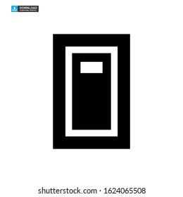light switch icon isolated sign symbol vector illustration - high quality black style vector icons
