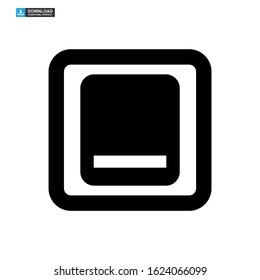 light switch icon isolated sign symbol vector illustration - high quality black style vector icons
