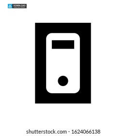 light switch icon isolated sign symbol vector illustration - high quality black style vector icons
