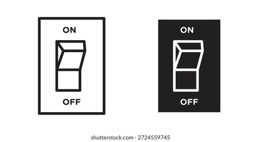 Icono de apagado de luz en estilo doodle y stroke.