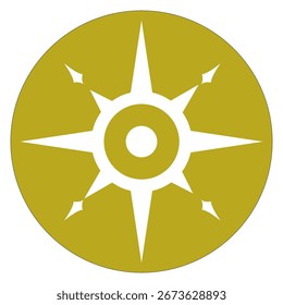 Símbolo de luz, Vector de diseño de logotipo de luz solar
