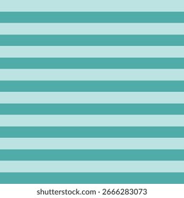 Fondo de patrón transparente de rayas Horizontales atrevidas de verde azulado y verde azulado claro
