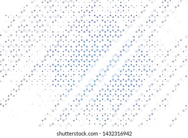 Light template with circles. Abstract illustration with colored bubbles in nature style. Pattern for beautiful websites.