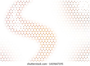 Light template with circles. Beautiful colored illustration with blurred circles in nature style. Pattern for beautiful websites.