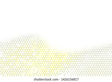 Light template with circles. Blurred bubbles on abstract background with colorful gradient. Pattern for futuristic ad, booklets.
