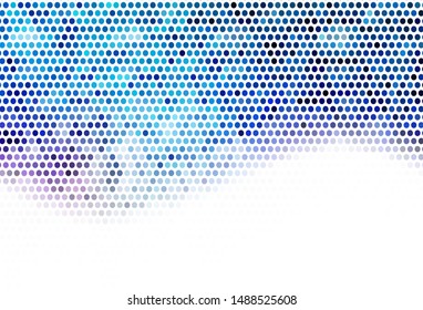Light template with circles. Blurred bubbles on abstract background with colorful gradient. New template for your brand book.