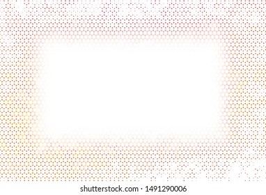 Light template with circles. Blurred decorative design in abstract style with bubbles. Design for your business advert.