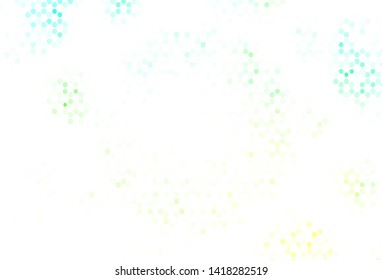 Light template with circles. Modern abstract illustration with colorful water drops. Design for your business advert.
