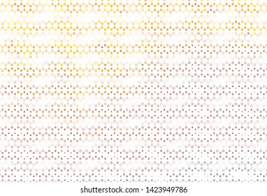 Light template with circles. Modern abstract illustration with colorful water drops. Design for your business advert.