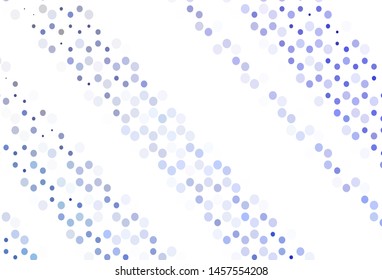 Light template with circles. Modern abstract illustration with colorful water drops. Pattern for beautiful websites.