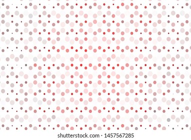 Light template with circles. Modern abstract illustration with colorful water drops. Pattern for textures of wallpapers.