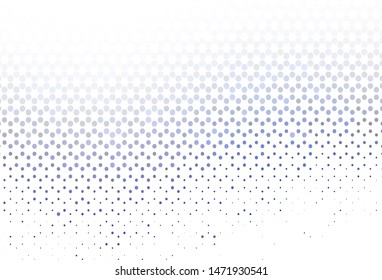 Light template with circles. Modern abstract illustration with colorful water drops. Pattern for ads, leaflets.