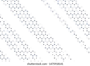 Light template with circles. Modern abstract illustration with colorful water drops. Pattern for beautiful websites.