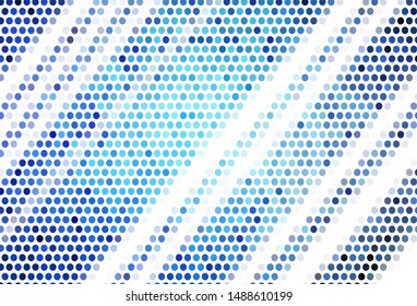 Light template with circles. Modern abstract illustration with colorful water drops. Design for poster, banner of websites.
