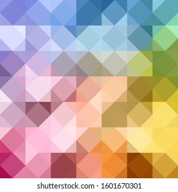 Light template for cover, poster, banner, card. Abstract triangular background