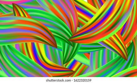 Light Template for Cover, Poster, Banner, Greeting Card. Abstract Realistic Creative Neon Pink, Blue, Violet Background. Modern Digital Pattern with Rainbow Brush Strokes. Minimal Watercolor Layout.