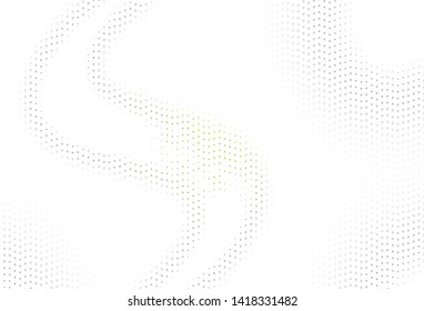 Light template with crystals, triangles. Beautiful illustration with triangles in nature style. Pattern for websites.
