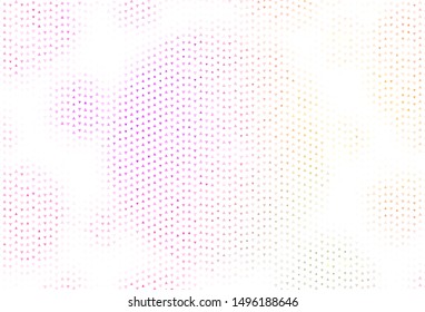 Light template with crystals, triangles. Decorative design in abstract style with triangles. Modern template for landing page.