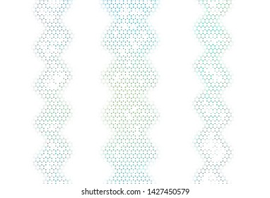 Light texture with disks. Abstract illustration with colored bubbles in nature style. Pattern for futuristic ad, booklets.