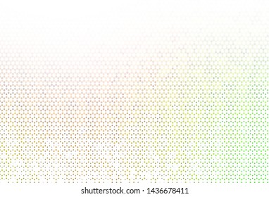Light texture with disks. Beautiful colored illustration with blurred circles in nature style. Pattern for ads, leaflets.