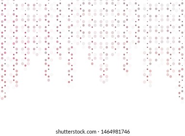 Light texture with disks. Beautiful colored illustration with blurred circles in nature style. Pattern for ads, leaflets.